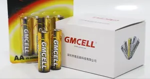 Cina fabbrica miglior prezzo batteria alcalina 1.5V AA Cell LR6 prodotto da 3 cerchi marca famosa In cina