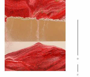 Décoration d'intérieur : Sablier artistique cinétique à <span class=keywords><strong>mouvement</strong></span> liquide, Paysage marin profond, pour cadeau - Product Image 4