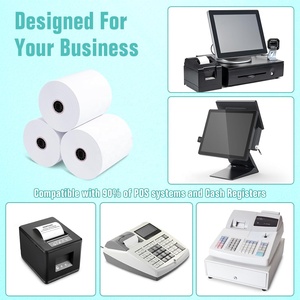Rollo de Papel Térmico Premium de 3 1/8" X 230 pies, Papel para Recibos de 3-1/8 X 230 para Máquinas POS, Libre de BPA, Vida Útil de la Imagen de 3-5 Años - Product Image 2