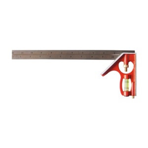 B1104 Dependable Supplier 12 Inch Combination Square Angle Measuring Tool