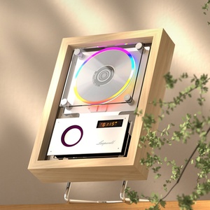 Reproductor de CD HiFi Personalizado de Fábrica con Conexión Inalámbrica BT 5.1, Sistema de Audio Decorativo para Montaje en Pared o Escritorio - Product Image 5