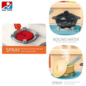 Gioco di ruolo da cucina elettrico tavolo da cucina set di giocattoli di talento <span class=keywords><strong>chef</strong></span> cucina giocattolo piccolo <span class=keywords><strong>chef</strong></span> - Product Image 3