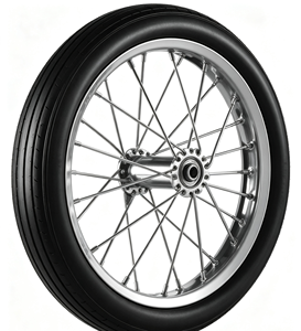 Roue pivotante de 16 pouces, roue en mousse PU, jante en métal pour chariot, charrette, vélo, 16 x 1,75 - Product Image 4