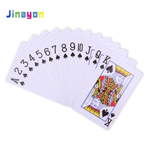 Jinayon de encargo al por mayor de entretenimiento <span class=keywords><strong>2</strong></span> cubiertas de <span class=keywords><strong>jugar</strong></span> cartas de Poker con envases de plástico - Product Image 3