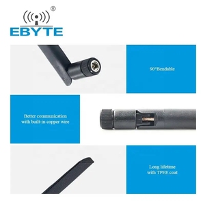 Antenne Wi-Fi intérieure pliable flexible EBYTE TX170-JKD-20 avec bâton de colle omnidirectionnel, antenne Wi-Fi haute performance 170 MHz - Product Image 5