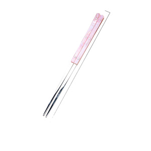 Stainless Steel Chopsticks 304 <b>Mirror</b> Polished <b>Acrylic</b> Handle Home Western Dining Cutlery Gift Set - Product Image 5