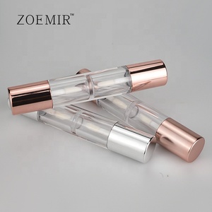 Đôi Cây Đũa phép <span class=keywords><strong>Lip</strong></span> <span class=keywords><strong>Gloss</strong></span> <span class=keywords><strong>container</strong></span> hồng Rose Gold kim loại Lipgloss ống đôi tường Rỗng trong suốt <span class=keywords><strong>Lip</strong></span> <span class=keywords><strong>Gloss</strong></span> ống có thể được tùy chỉnh - Product Image 2