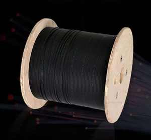 Fabrieks prijs buiten- en binnen-FTTH dropkabel 1 2 4-aderig G657A1 G657A2 single mode platte glasvezel communicatiekabel - Product Image 3