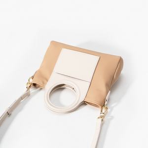 Bolsos de Mano de Mujer de Lujo, Impermeables, de Cuero Vegano PU, con Cierre de Cremallera Geométrico, con Logotipo Personalizado, Estilo Clásico de Moda - Product Image 5