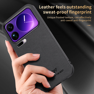 <span class=keywords><strong>Coque</strong></span> de téléphone en TPU soyeux à grain de litchi pour <span class=keywords><strong>Xiaomi</strong></span> 17 Pro Max 15 15T 15S ULTRA 14 PRO 13 12 12S <span class=keywords><strong>Coque</strong></span> arrière souple magnétique - Product Image 4