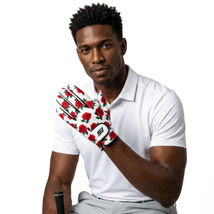 Guantes de Golf de Piel Cabretta Transpirables con Diseño Único, Sublimados, para Hombre, Profesionales, Deportivos, Unisex - Product Image 1