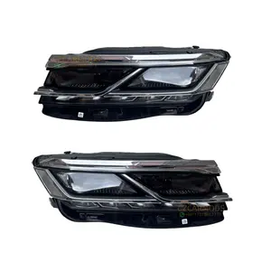 1 Pair LED Headlights For Volkswagen Touareg 2021 2022 2023 LED Headlight Replacement Headlamps Head Lights Wholesale