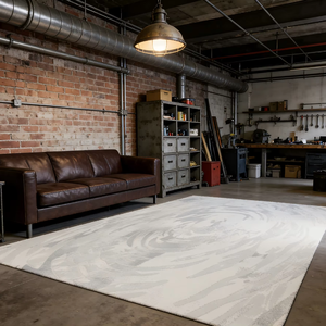 Alfombra Tejida Wilton de Material PP, Diseño Moderno, Alfombra Cuadrada Grande Personalizada para Hogar y Comercio - Product Image 1