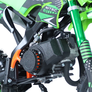 Moto tout-terrain Aston, moto cross 49cc, démarrage manuel, 2 temps, dirt bike - Product Image 3
