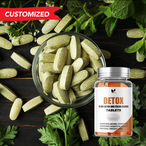 आपके वजन घटाने के शरीर को बढ़ावा देने के लिए अनुकूलित डिटॉक्स गोलियां - Product Image 3