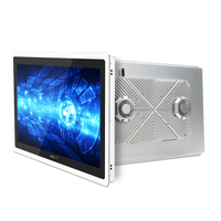 Moniteur d'ordinateur LGS 18,5 pouces, ensemble complet pour ordinateur de bureau, moniteur LED avec VGA COM LAN USB DC