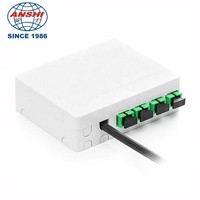 Cordon de brassage optique FTTH pré-connecté de 10 à 30 mètres avec boîtier FAT pour la distribution de fibre optique des réseaux 3G 4G