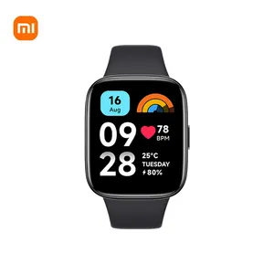 グローバルバージョンXiaomiRedmi Watch3アクティブ1.83 "ディスプレイBluetooth電話5ATM防水12日間バッテリー100スポーツモード