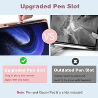 Nouvelle coque de clavier pour tablette 6/6 Pro, protection antichoc en TPU, coque arrière pleine taille, ultra-fine, rétroéclairage 7-RGB, USB-C