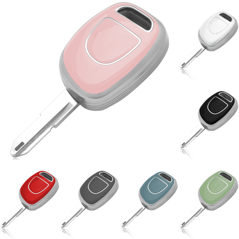 2 Pcs Car Key Cover Renault Key Card Case,Silicone 4 - View #2