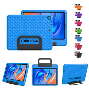 Étui pour tablette HGD minimaliste en EVA avec poignée et support pour iPad 10.2/10.5/Air 3/<span class=keywords><strong>Pro</strong></span> 10.5 et Xiaomi <span class=keywords><strong>Pad</strong></span> 6 - Housse antichoc pour adolescents - Product Image 1