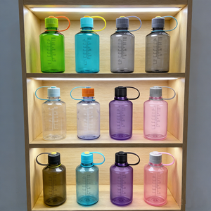 500ml 1000ml <strong>clear</strong> Plastic Drinkware, Plastic <strong>Water</strong> <strong>Bottle</strong> with Narrow Mouth Lid, BPA-Free Tritan <strong>Water</strong> <strong>Bottle</strong> - Product Image 6