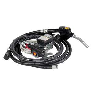 MECLUBE - 090-5027-060 Transfer Kit de bombas eléctricas para diesel “Kit de batería'' 60 LT/min 12V boquilla automática - Product Image 1