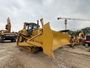 รถดันดินมือสอง Caterpillar D8R สีเดิมจากโรงงาน โครงสร้างใต้ท้องรถแข็งแรง เครื่องยนต์สมบูรณ์ พร้อมทำงาน - Product Image 3