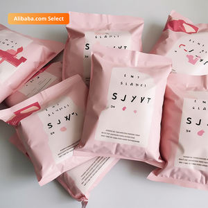 Индивидуальная упаковка, печать логотипа, доставка, розовая цветная почтовая рассылка, полиэтиленовые пакеты - Product Image 2