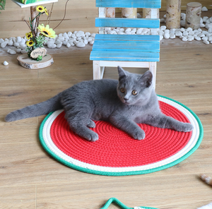 New-Arrival cat's <span class=keywords><strong>Nest</strong></span> Mat <span class=keywords><strong>Pet</strong></span> phần còn lại <span class=keywords><strong>Pad</strong></span> thoải mái đầy mèo nghỉ ngơi tại chỗ dệt Mat tuyệt vời cho trầy xước và ấm cúng - Product Image 3