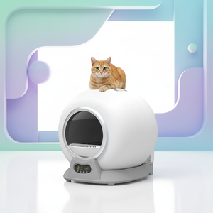 Nouvelle litière automatique autonettoyante 65L, écologique, anti-odeurs, facile <span class=keywords><strong>à</strong></span> nettoyer, grand espace pour un bac <span class=keywords><strong>à</strong></span> déchets surdimensionné - Product Image 3