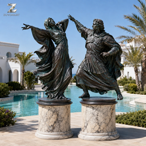 Estatua Romana de Bronce, Artesanía Metálica, Figura Clásica de Tamaño Real, Decoración para Jardín, Museo, Diseño Personalizado Hecho a Mano en Fábrica - Product Image 2