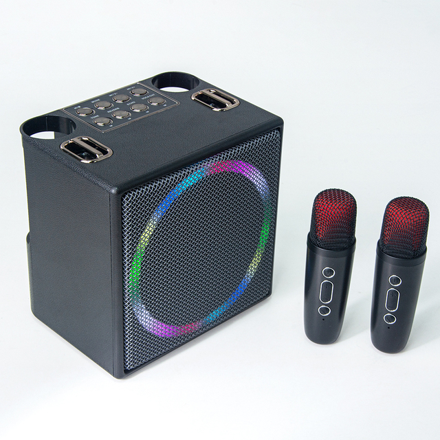 KENUO Home Family Party Karaoke Speaker Portable Karaoke Machine With Wireless Microphone