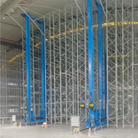 Estructura de Almacenamiento de Acero/Metal de Alta Resistencia, de 5 Niveles, con Acceso por Lotes y Control Programable, para Depósito de Herrajes de Precisión y Almacén Automatizado