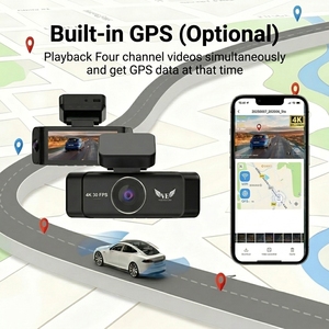 Caméra embarquée Vievguarb VS1130 360° avec WiFi intégré, 4 caméras 4K+1080P+1080P+1080P, application intelligente et commande vocale - Product Image 2