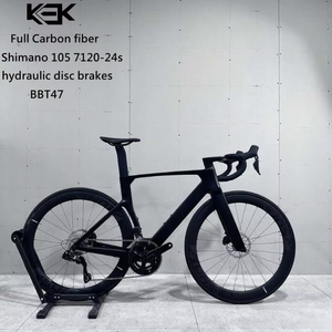 KOZO directo de fábrica al por mayor de fibra de carbono Aero Road Racing Bike 700C para <span class=keywords><strong>105</strong></span> freno de disco hidráulico de 24 velocidades de alta OEM - Product Image 1