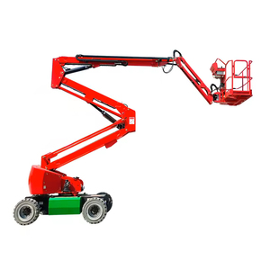 कारखाने के गोदाम रखरखाव के लिए प्रमाणित हवाई कार्य लिफ्ट हाइड्रोलिक बूम मंच - Product Image 5