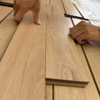Pisos Laminados de Madera de Roble Europeo de 8 mm y 12 mm, Tecnología Alemana AC3 AC4 AC5, Pisos Laminados de PVC para Apartamento