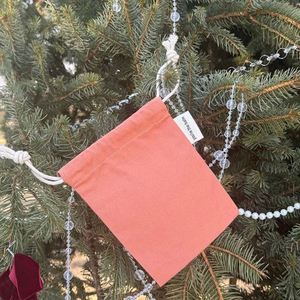 Recyclable Premium Quality <b>Drawstring</b> Bag Eco-friendly Cute Cotton <b>Pouch</b> Bag Durable Canvas <b>Drawstring</b> Bag - Product Image 6