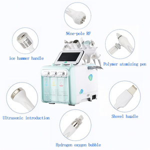 Limpiador de Poros de Escritorio Hydra Oxygen Jet Dermabrad para Tratamiento del Acné y Limpieza Profunda con Enchufes para Reino Unido/EE. UU./UE para el Área de Ojos y Nariz - Product Image 3