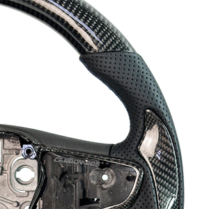 El modelo básico Universal del volante negro se puede modificar y actualizar para Chevrolet XL Corvette C5 C6 C7 C8 Camaro 5th 6th 7th - Product Image 5