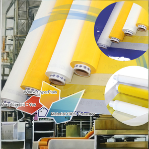 Màu vàng trắng Polyester lụa Màn hình in ấn lưới 80 90 100 110 120 150 200 250 300 lưới vải đồng bằng Dệt/bolting vải - Product Image 3