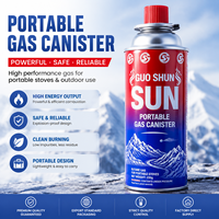 Bouteille de gaz butane jetable anti-explosion de 227g pour réchaud portable, idéale pour le camping et les barbecues en extérieur – Vente en gros