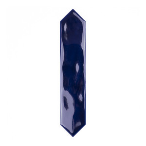 Azulejo Picket Azul Oscuro 5x25 cm Acabado Brillante Bordes Irregulares - Product Image 4