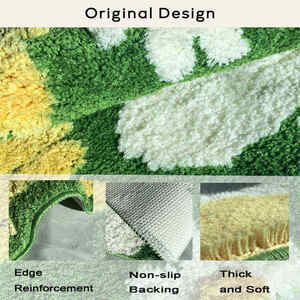 Fancy tufting Jacquard khu vực rug-phòng ngủ trong nhà cạnh giường ngủ sàn Pad & Phương Đông mat - Product Image 4