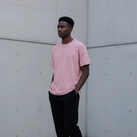 T-shirt en coton éponge 260 g/m² à épaules tombantes pour homme, coupe oversize décontractée, vierge, pour personnalisation de marque, streetwear, vente en gros