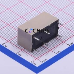 DSP2A-DC12V Power Relay DIP,11x20.2mm Relay <b>12V</b> 2 Normally Open: 2A (DPST-Normally Open)::: 250V-AC/30V-<b>DC</b> AgSnO2 - Product Image 2