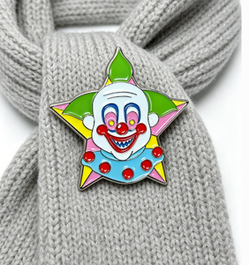 Broche Clown Dessin Animé, Plaqué Argent, Horreur, Fantôme, Personnage Anime, Halloween, <span class=keywords><strong>Joker</strong></span>, Épinglette Personnalisée en Émail - Product Image 5