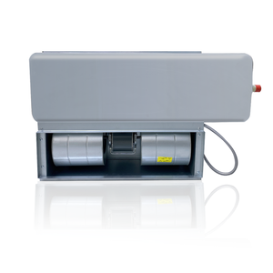 Unité de ventilo-convecteur de refroidissement intérieur modèle de base à deux tuyaux et deux rangées avec tube en cuivre et ailettes en aluminium 220V faible bruit - Product Image 4