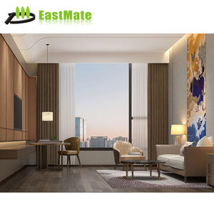 모던한 그린 곡선형 목재 부스 좌석 세트 - 레스토랑, 카페, 호텔용 소파, 테이블, 의자 도매 다이닝 가구 - Product Image 6